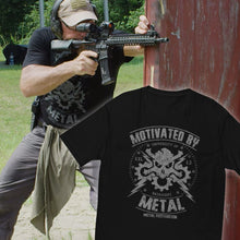 Load image into Gallery viewer, Motivated By Metal Short Sleeve T-shirt