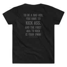 Load image into Gallery viewer, The University of Badassery Women's V-Neck Shirt