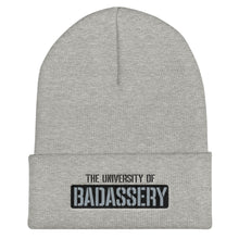 Load image into Gallery viewer, The University of Badassery Cuffed Beanie