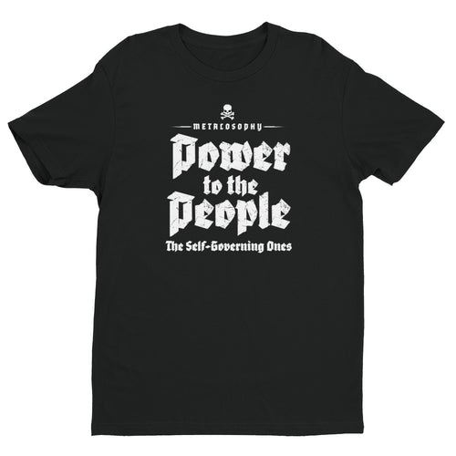 Power to the People Short Sleeve T-shirt